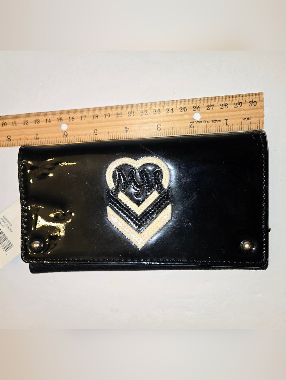 Metal Mulisha Paint It Black Y2K Vintage Trifold Wallet NEW